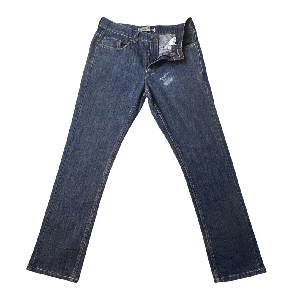 Anchor Blue Jeans‎ Mens 31x30 (30x28) Blue Skinny Dark Wash Denim Casual Pants